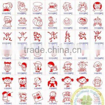 Professional custom logo flash making clear soap stamps