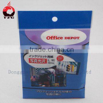 Towels transparent packaging bag