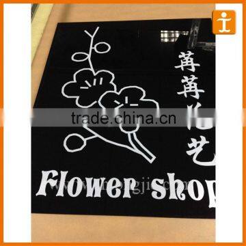 High Gloss Hardness Decorative Acrylic Cutting Boards Flower Shop Popular Advertising Board Floriculture Promotion