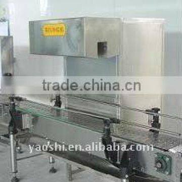 Thermal plastic machine for label