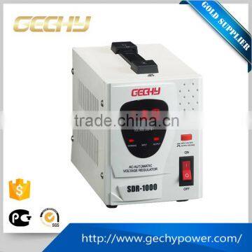 Hot Sale!!SDR-1000VA Relay Type Single Phase Full AC Automatic Voltage Regulator/stabilizer