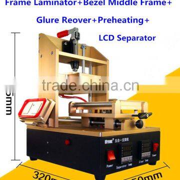 High Quality 5 in 1 LCD Repair Machine for Samsung Middle Frame Separator, Vacuum LCD Separator Machine for iphone