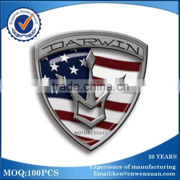 2016 Metal Logo Badge/new Type Metal Badge /custom Logo Badge Supplier's Choice