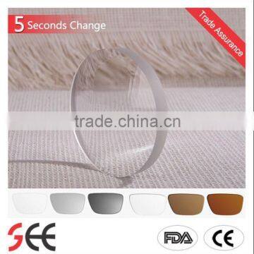 1.56 PGX Round-Top Fast Change Lens Manufacturer Ophthalmic Lenses photo-1