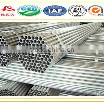 black round metal carbon erw steel pipe