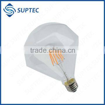 CE RoHS E26 E27 B22 Dimmable D125 Filament LED Light Bulb Lamp 4W 6W 8W 2200K 2700K 220V 110V