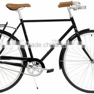 Classic white Cheap Single speed Steel dutch bike/ city bicycle hot sell in Europe KB-CB-M16045