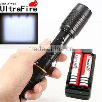 Hot sale good quality LED flashlight torch, led rechargeable torch