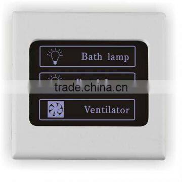 Touch screen Switch controlling the lamps and other appliances