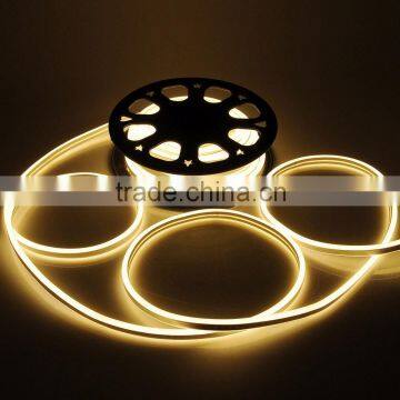 8*17mm Flexible Double-sided Warm White LED Neon Light 24V