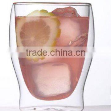 hand-blown juice glass Double Wall Glass