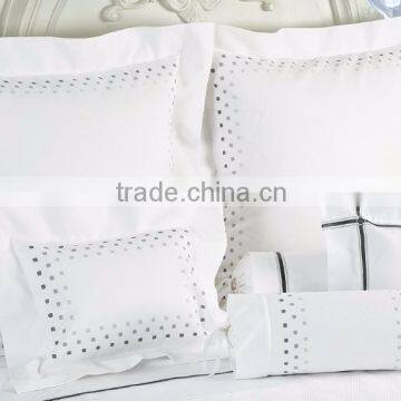 Embroidered White Cotton Pillow Case No.61 photo-4