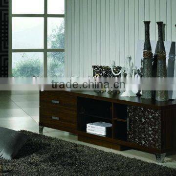 Modern wooden wenge tv stand