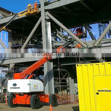 20m compact telescopic boom lift ladder hydraulic telescopic boom lift