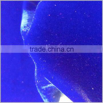 Polyester Spandex stretch velvet fabric