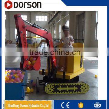 Best selling kids excavator,DORSON WRT-360 kids ride on toy excavator with music for sale