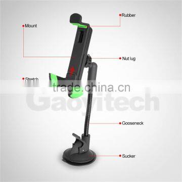 New Universal Phone Holder Car Holder for Mobile Phone 360 Degree Turn Around Windshield Mount2016(HC21K)