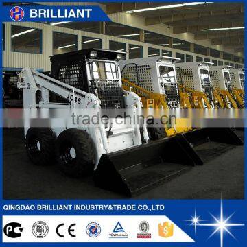 700kg hot small mini skid steer loader with digger,auger,dozer,trencher for sale, JC45G mini loader