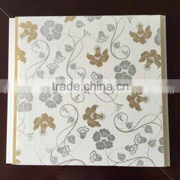 Chinese hot stamping new design lightweight PVC ceiling and wall panel