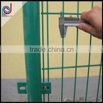 Green Vinyl Coated Welded Wire Mesh Fence Manufacturer