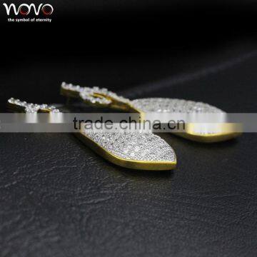 Fashionable Metal Brass Classical Earrings photo-2
