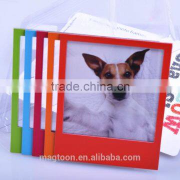 2015 best selling rainbow color magnetic picture photo frame