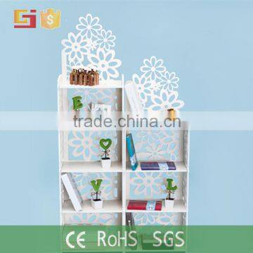 Home Furniture Cheap Movement Wood Free Combination Bookcase Standing