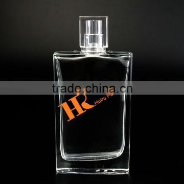 Rectangle High Clear Glass Bottle Perfume Bottle