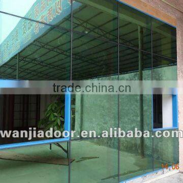 2012 Hot selling aluminium curtain wall design WJ-curtain wall-005