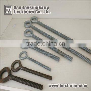 carbon steel HDG eye or O type anchor bolt made in china