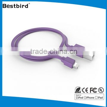 china manufacture charging and data transfering 2 in 1 usb cable