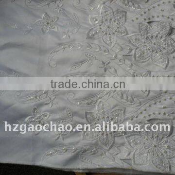 2012 fashion embroidery lace