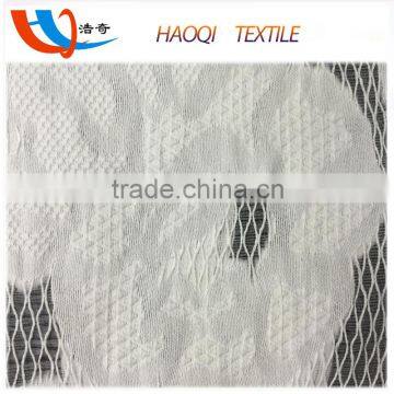 Gird Jacquard Pattern 30% Nylon and 70% Cotton Yarn Fabric for Girls Dress photo-3