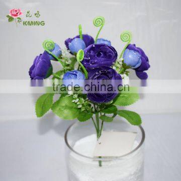 Factory Price New Fashion Fresh Cut Silk Flower China Wholesale Wedding Stage Decoration photo-2