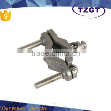 electrical earth wire double rod clamps