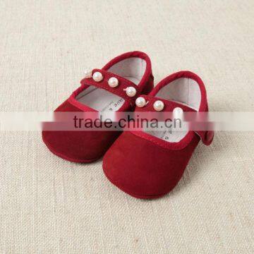 DB1471 dave bella 2014 autumn infant sheep shoes baby shoes baby leather shoes with bow baby shoes