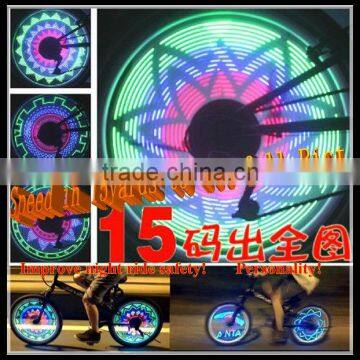 New! Hotting! Xuancai DIY Bike wheel light-48 LEDs with 48 double-side colorful patterns