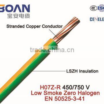 H07z-R Electric Wire 450/750V Cu/Lszh LS0H Cable