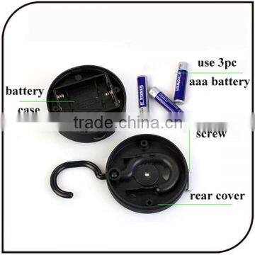 24 Led Magnetical 3pc AAA Battery Led Working Light With Hook photo-2