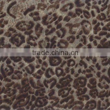 #407 75D crepe leopard printed chiffon fabric