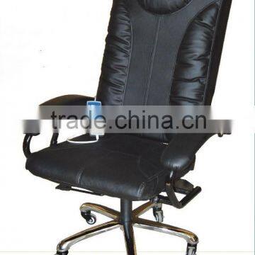 vibration and heated universal swivel recliner office massage chair