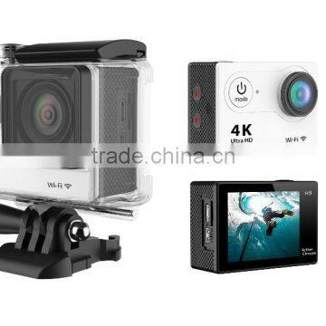 12.0 Megapixels 4K Action Camera Wi-Fi Remote Control sport camera with 170 HD wide-angle lens and support TF card up to 32