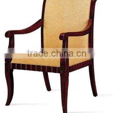 Wooden hotel armchair HDAC1037