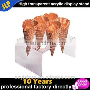 Factory Wholesale Acrylic Ice Cream Cone Display Case Supplier's Choice
