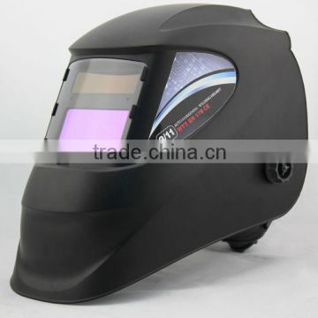 Auto-darkening helmet