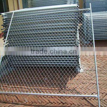 best price Hot dip galvanized temporary construction chain link fence