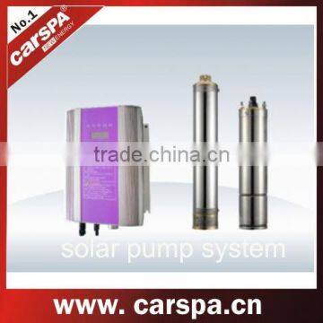 Solar Pump Inverter for Solar Pumping System With Pump and Power Matched Solar Array and an Inverter