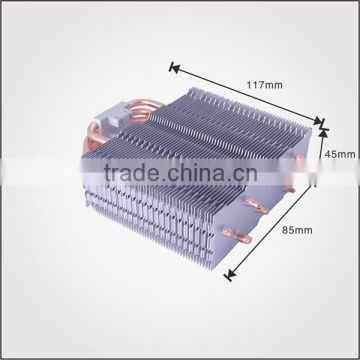 Cheap high precision customized Aluminum radiator / aluminum heat sink