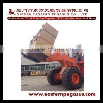 Wheel loader TJK737 Block wheel loader with ISO, made in China