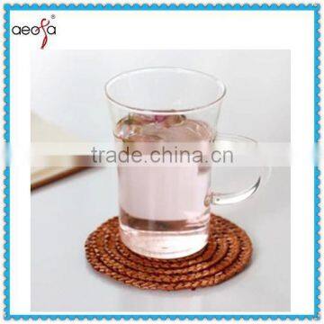 Borosilicate Clear Big Bulk Glass Tea Cups With Handle